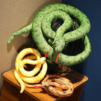 Long Python Snake Plush Toy Soft Stuffed Animal Pillow