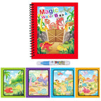 Magic Water Drawing Book – Reusable Mess-Free Painting Toy