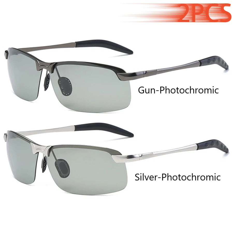 Photochromic Polarized UV400 Driving Sunglasses for Men