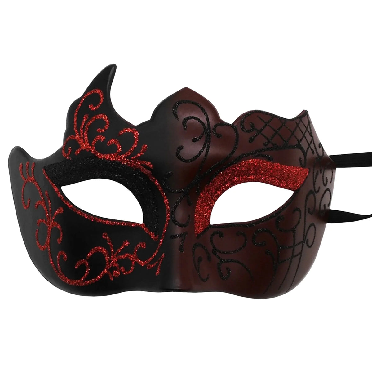 Men's Masquerade Mask -Elastic Straps Creative Cosplay Mask Suitable for Carnival Bar Parties