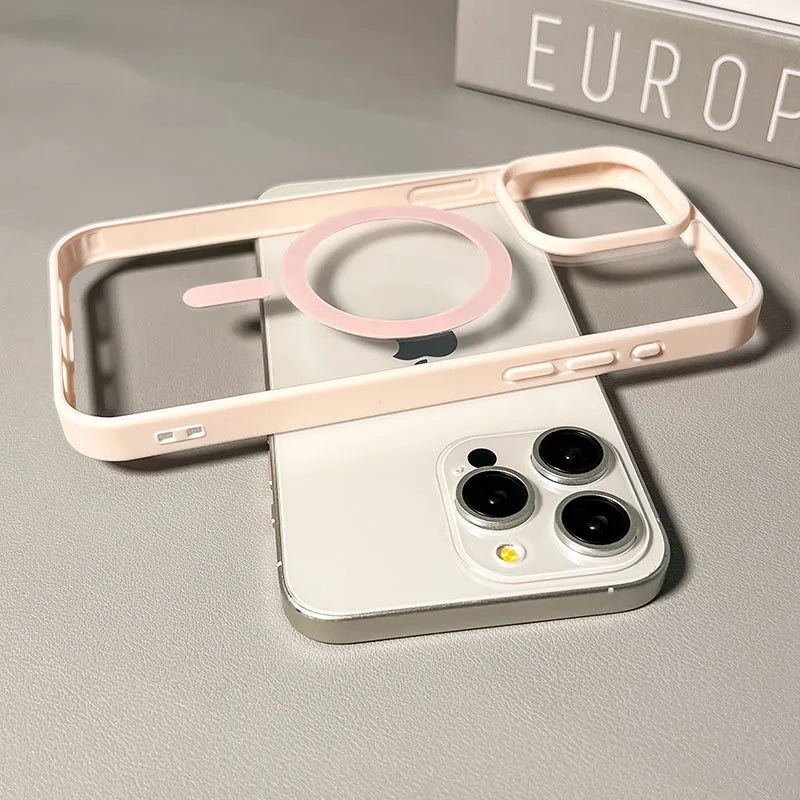Luxury Candy For Magsafe Wireless Charging Phone Case For iPhone 18 17 16 15 14 13 12 11 Pro Max 16 Plus 17e Air Magnetic Cover