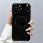 Original Nano Frosted Glass For Magsafe Wireless Charging Phone Case For iPhone 18 17 16 15 14 13 12 11ProMax Air Magnetic Cover