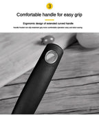 Stainless Steel Manual Can Opener with Side Cut & Bottle Opener Tool