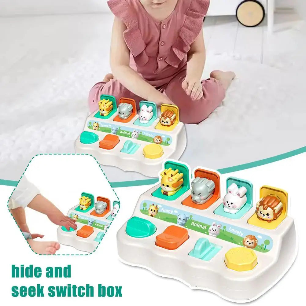 Montessori Pop Up Animal Learning Box
