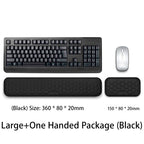 Keyboard Mouse Wrist Rest Pad Memory Foam Hand Rest Support Support Ergonomic Wrist Cushion Pad Memory Foam For Notebook Laptops