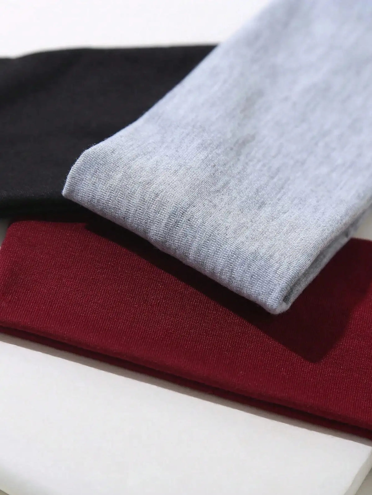 6-Pack Sports Sweatband Headbands – Solid Color & Leopard Print