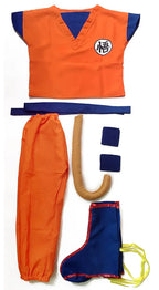 Halloween Costumes  Adult  Z Clothes Party Suit Goku Cosplay Costumes Top/Pant/Belt/Tail/wrister/Wig