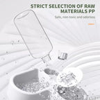 Automatic Drinking Love Pet Bowl Moisture-proof Cat Bowl Dog Basin Dual-use Multi-functional Drinking And Feeding
