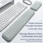 Keyboard Mouse Wrist Rest Pad Memory Foam Hand Rest Support Support Ergonomic Wrist Cushion Pad Memory Foam For Notebook Laptops