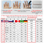 Huitan New Trendy Thin Finger Rings Band with Shiny Cubic Zirconia Simple Stylish Daily Wear Accessories for Women