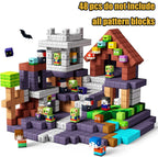 Magnetic Building Blocks Mine World Castle & Villa STEM Construction Set