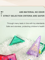 Magnetic Tiles STEM Building Blocks Educational Toy for Kids