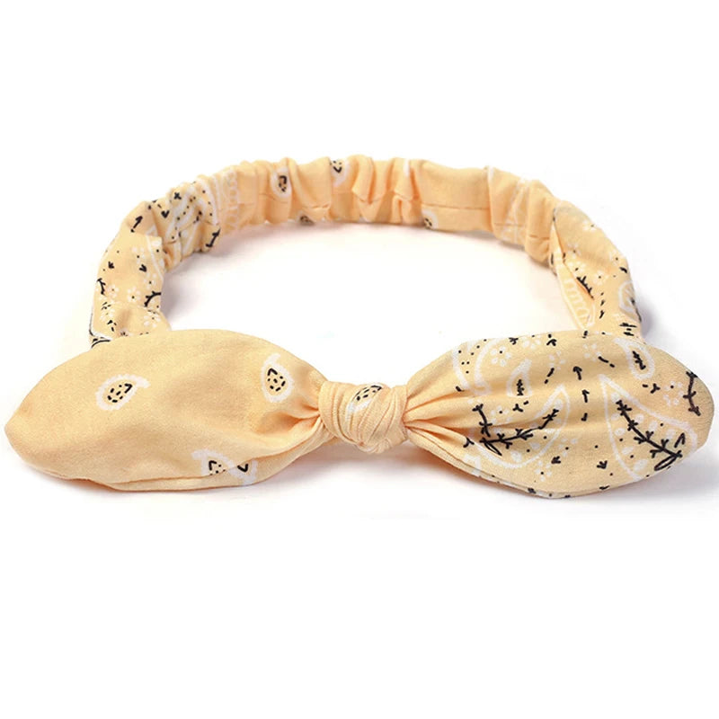 Boho Cross Knot Elastic Headband for Women