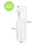 200/300/500ml Refillable Spray Bottle Ultra Fine Water Mist Sprayer for Skin Care Travel Separate Bottles Salons Barber Tools