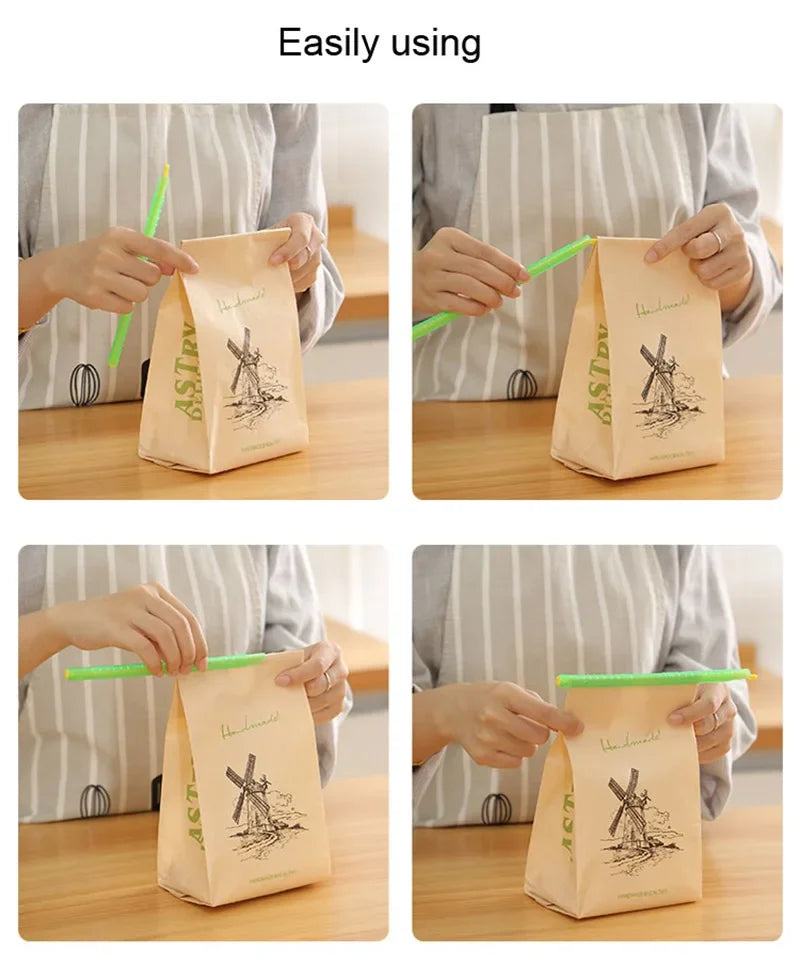 Reusable Food Bag Sealing Clip for Snack and Kitchen Storage Bags