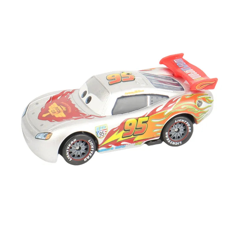 Lightning McQueen 1:55 Diecast Metal Toy Car Collection with Movie Characters
