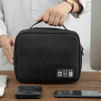Waterproof Electronic Cable Organizer Travel Storage Bag for Chargers & Accessories