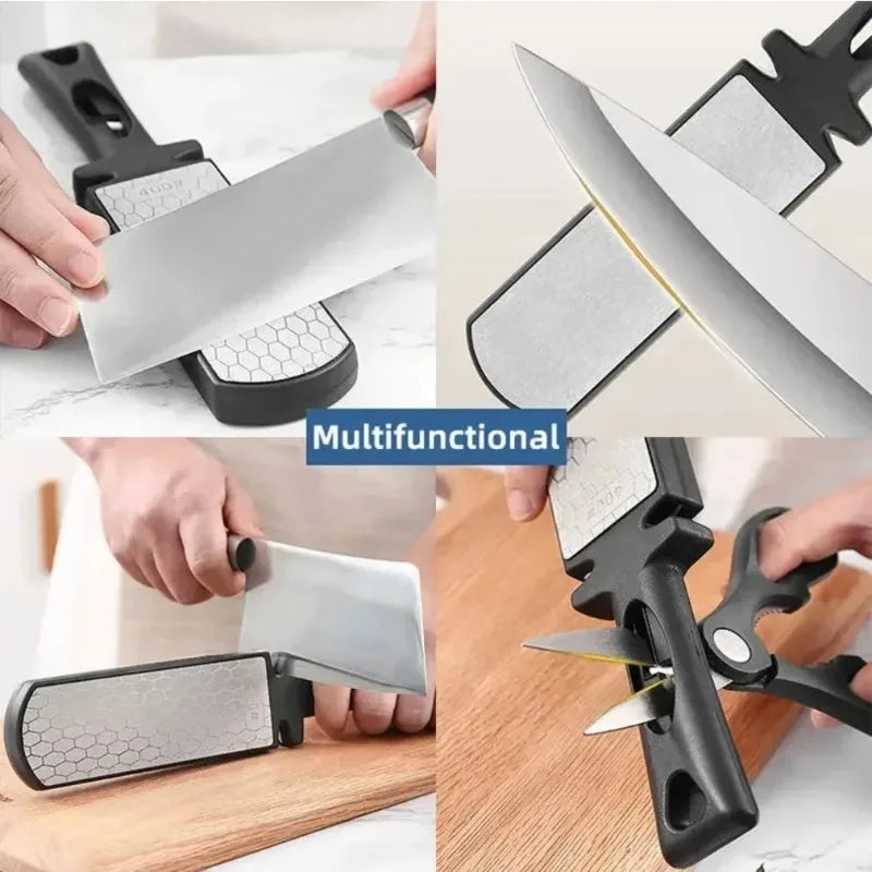 5-in-1 Professional Knife Sharpener – Diamond, Tungsten Steel & Ceramic Multi-Stage Sharpener