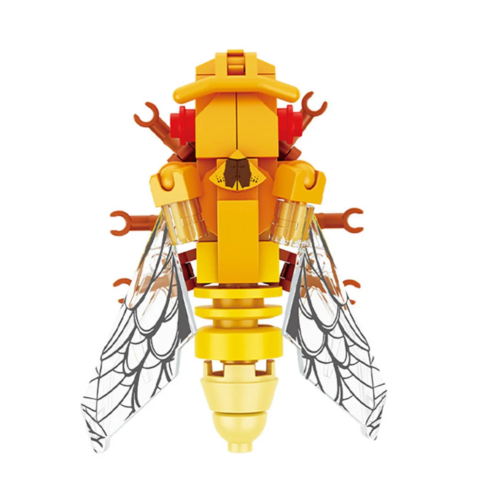 DIY Insect Animal Building Block Set STEM Puzzle Toy for Kids