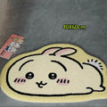Cartoon Rug Kawaii Anime Hachiware Usagi Plush Floor Mat Bathroom Non-Slip Carpet Car Cushion Soft Living Room Cute Decor Gift