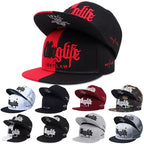 Thug Life Embroidery Snapback Baseball Cap for Streetwear Style