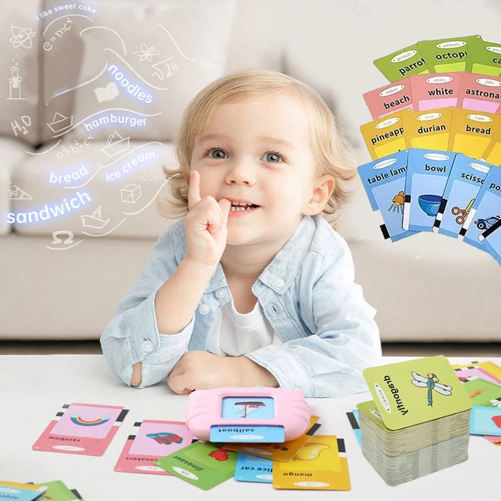 Talking Flash Cards Early Learning Educational Toy for Kids