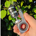 EDC Magnetic Tuning Fork Fidget Slider Mechanical Ratchet Toy