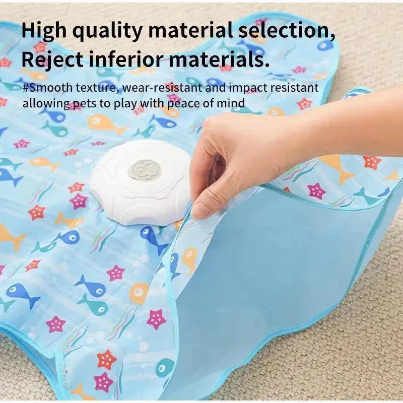 Hide and Seek Cat Toy Interactive Motion Mouse Teaser Play Toy