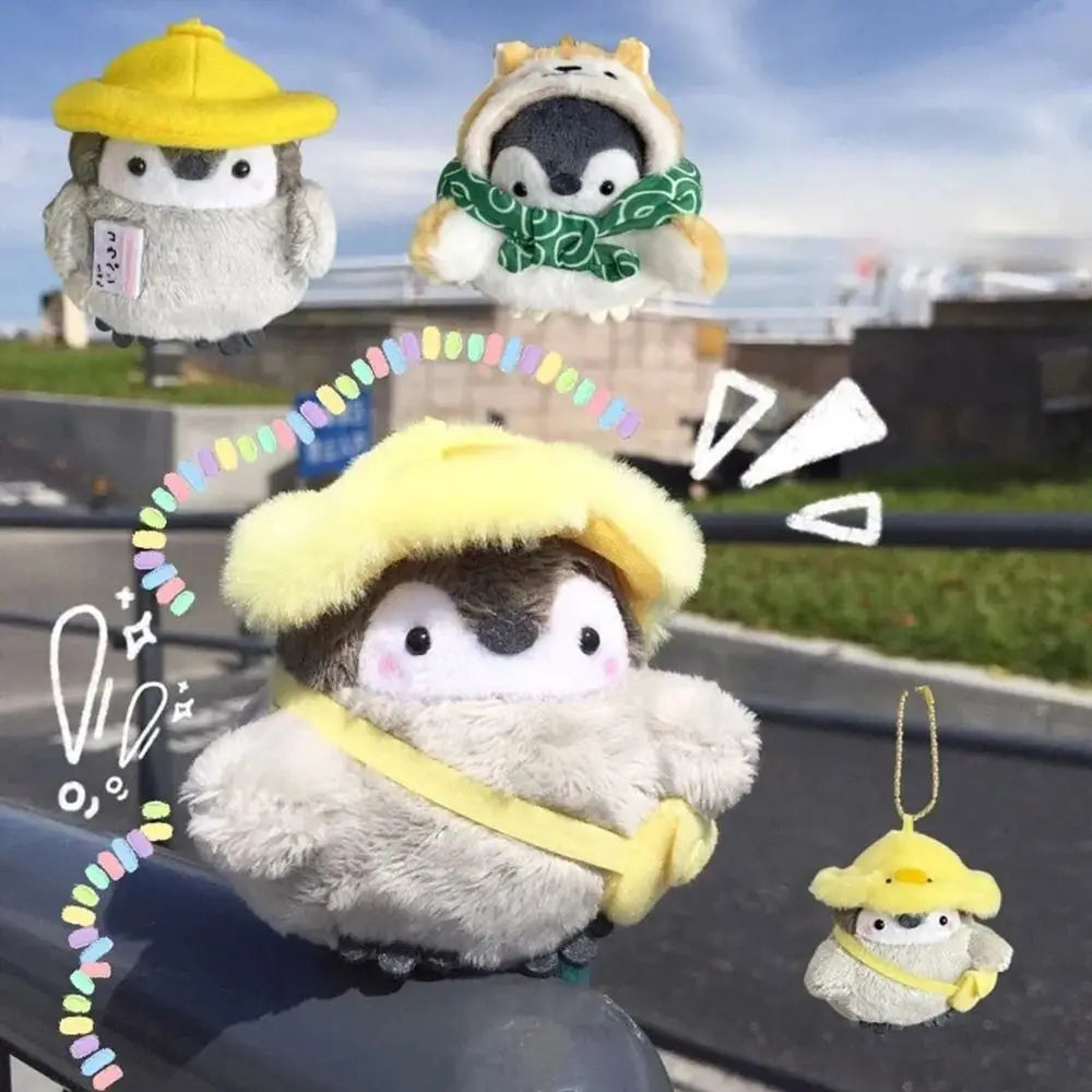 Cute Penguin Plush Keychain Bag Charm for Girls and Kids Gift
