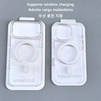 Original Clear Magnetic Phone Case For iPhone 18 17 Pro Max 16 15 14 Plus 13 12 Mini For Magsafe Wireless Charging Protect Cover
