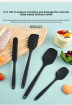 6-Piece Silicone Kitchenware Set with Spatulas and Oil Brush Kit