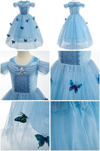 Kids Princess Costume Dress for Girls Cosplay Parties