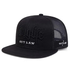 Thug Life Embroidery Snapback Baseball Cap for Streetwear Style