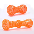 Resistant Bite Resistant Pet Toy Toothbrush Bone Sturdy Dog Toy Interactive Puppy Game Toy Dog Bone Rubber Puppy Chew Toy Dog