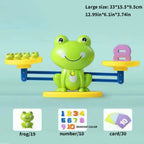 Frog Balance Math Toy Montessori Learning Game for Kids