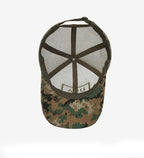 American Flag Camouflage Mesh Baseball Cap for Outdoor Adventures