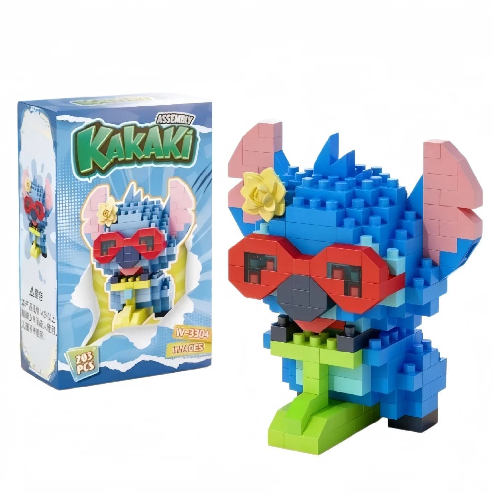 Disney Zootopia Small LinaBell Building Blocks Judy Nick Model Donald Duck Education Lotso Toys Mickey Mouse For Kids Birthday
