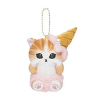 Mofusand Travel Plush Keychain Anime Cat Bag Charm Gift Toy