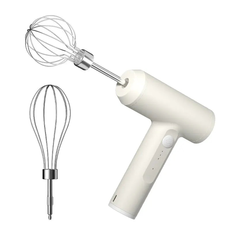 Wireless Electric Food Mixer with 3-Speed Portable Hand Mixer