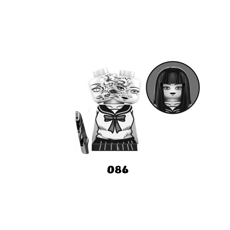 Horror Movie Serie Ash Sally Eerrifier Mini Action Figures Model Building Blocks Thrilling Ghosts Souls Doll Bricks Kit Toy Gift