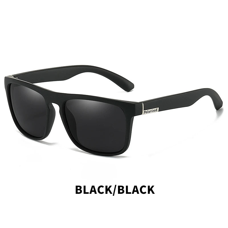 Vintage Square Polarized UV400 Sunglasses for Men & Women