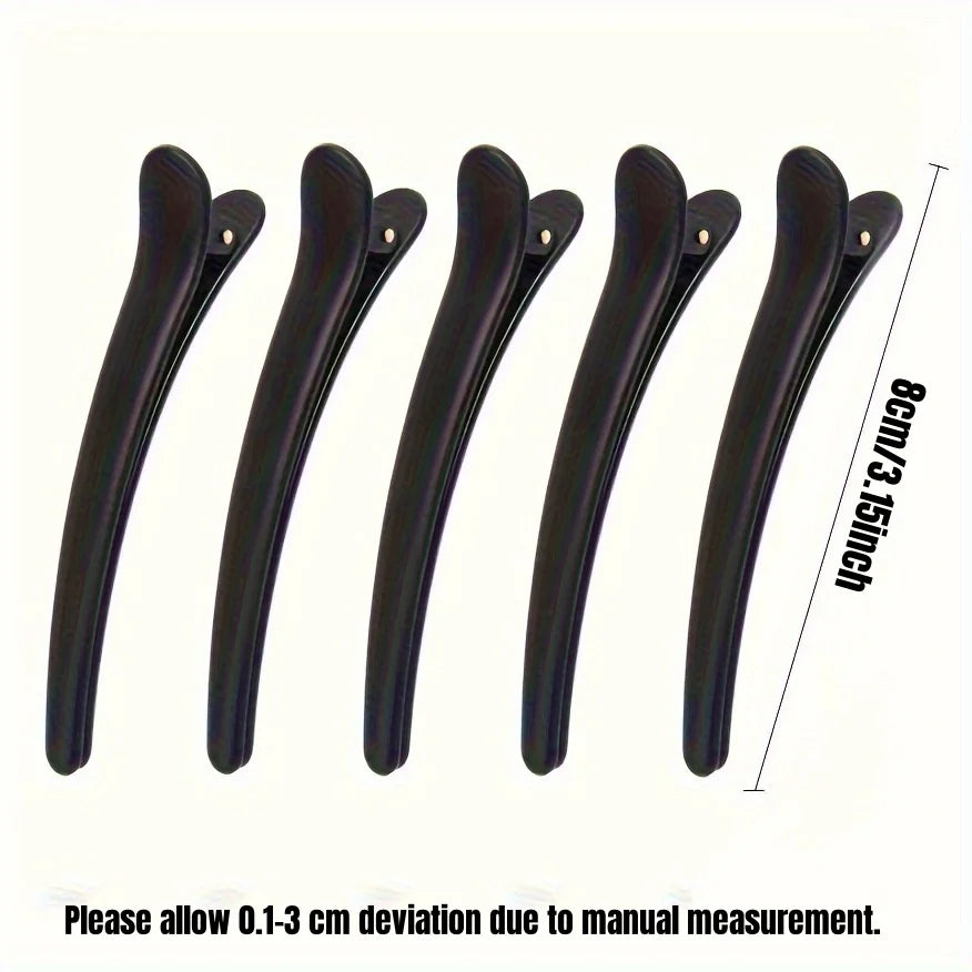 Plastic Duck Bill Hair Clips Set – Fish Beak Hair Styling Clips