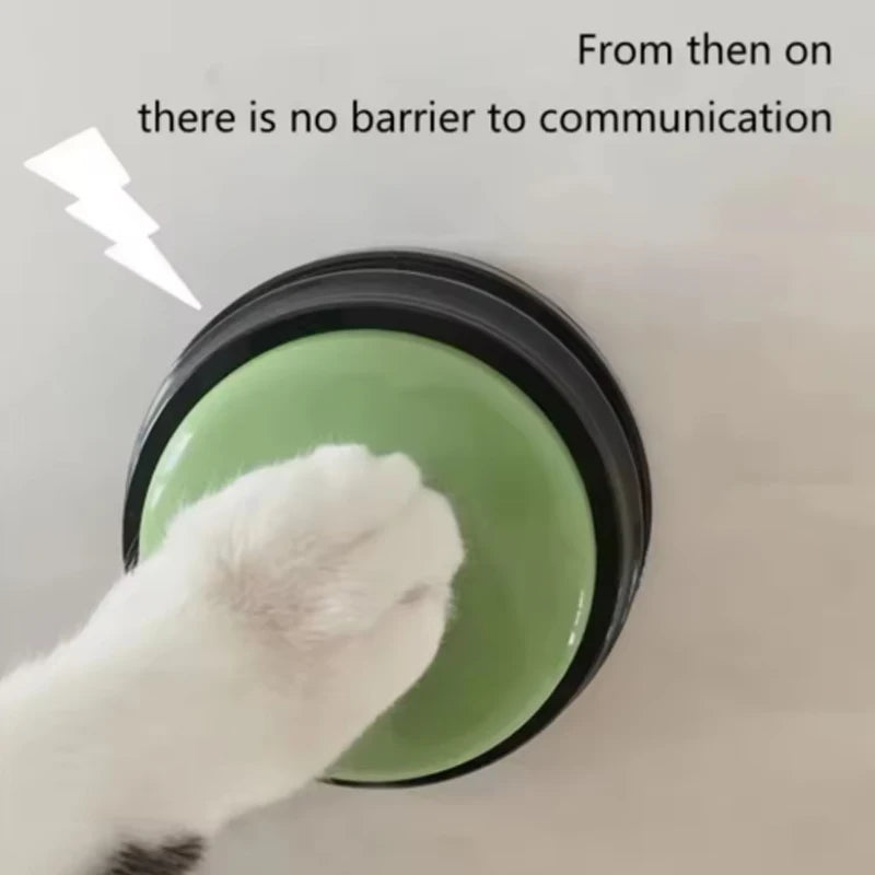 Recordable Dog Talking Button for Interactive Pet Communication Training