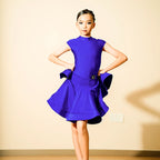Latin Dance Fringe Dress Customized Tango ChaCha Samba Performance Costumes for Adult and Children's Latin Competition Clothing