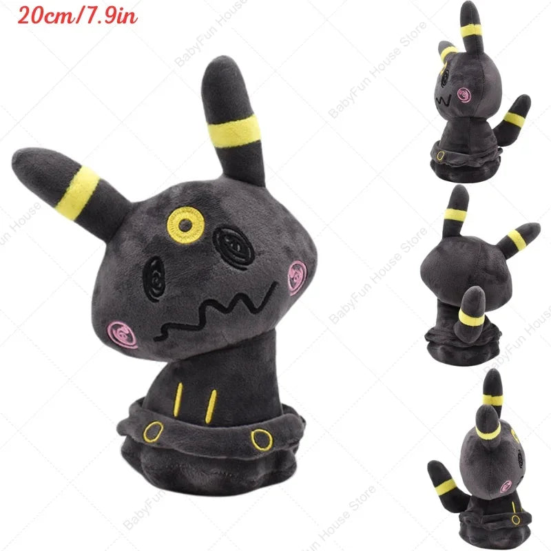 Pokemon Shiny Mimikyu Plush Toys Mimikyu Cos Charizard Snorlax Umbreon Vaporeon Sylveon Eevee Espeon Leafeon Peluche Dolls Gifts