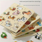 Montessori Geometry Shape Matching Puzzle Board