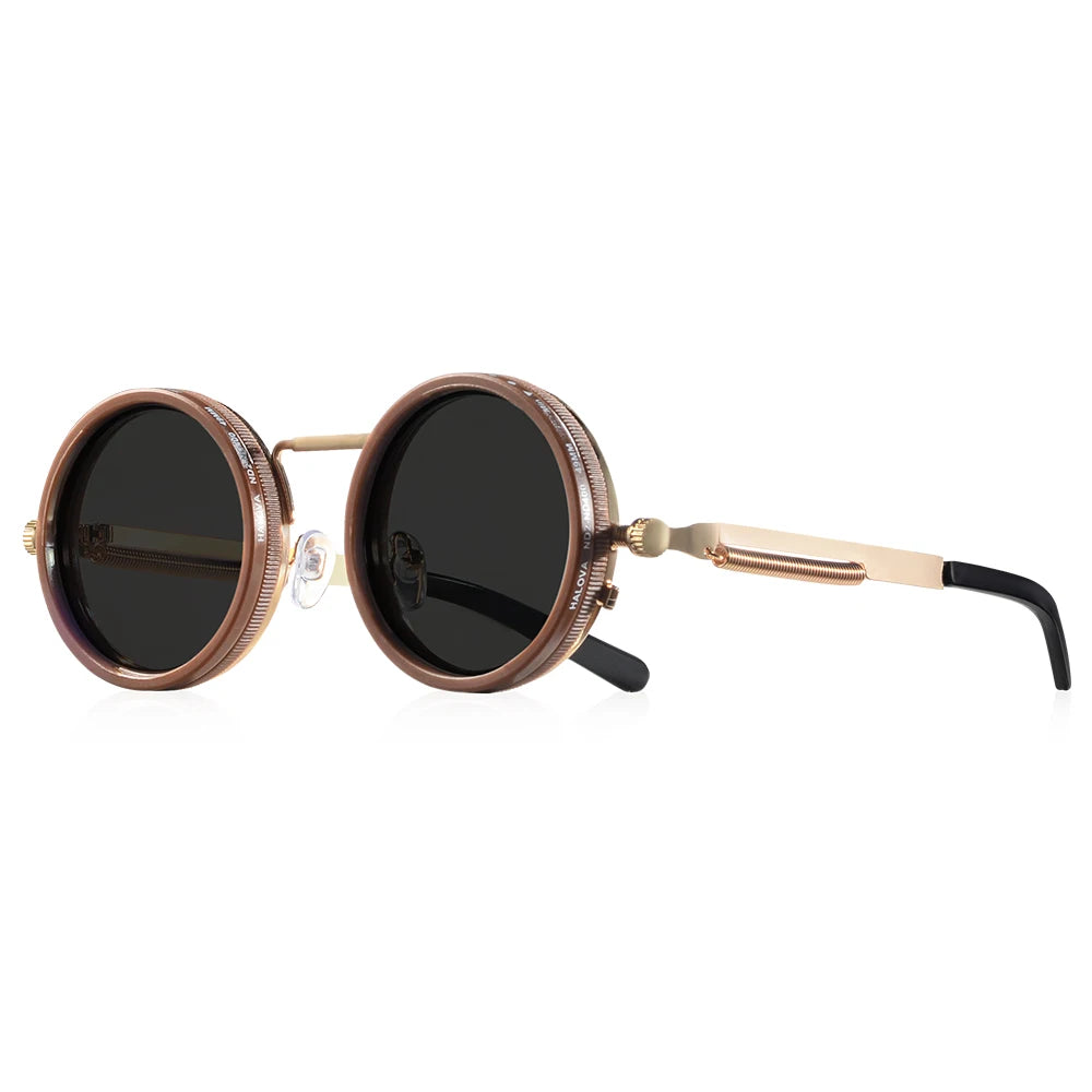 CRIXALIS ND9 Adjustable Polarized Round UV400 Sunglasses