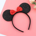 Mouse Ears Sequin Bow Headband for Kids & Moms