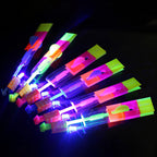 LED Flying Rocket Helicopter Toy