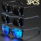 Luxury Vintage Square Polarized UV400 Sunglasses for Men & Women